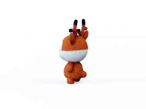 Felt fawn 3D Модель