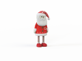 Santa Claus stuffed toy 3D Models