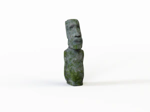 Posąg Moai Model 3D