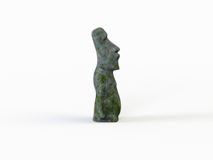Moai statue 3D Модель