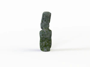 Moai statue 3D Model