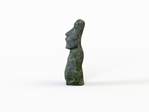 Moai statue 3D Модель