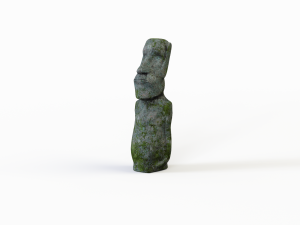 Moai statue 3D Модель