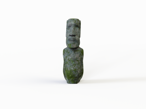 Moai statue 3D Модель