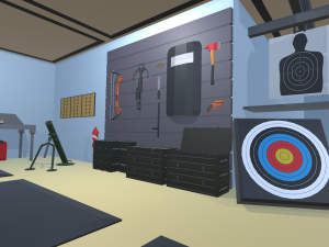 low poly arsenal Model 3D