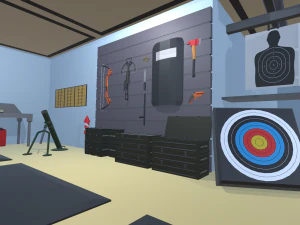 low poly arsenal 3D Model