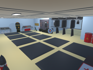 low poly arsenal Model 3D
