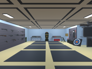 low poly arsenal Model 3D