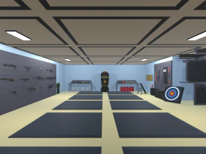 low poly arsenal 3D Model