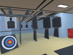 low poly arsenal Model 3D