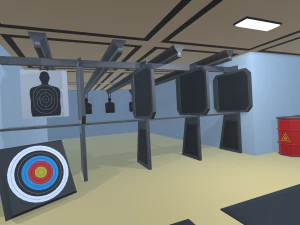 low poly arsenal 3D Model