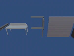 low poly arsenal 3D Model