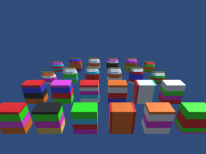 low poly convenience store 3D 모델
