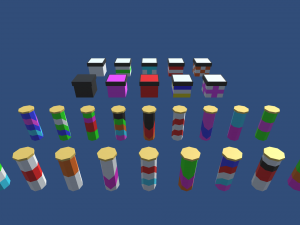 low poly convenience store 3D 모델