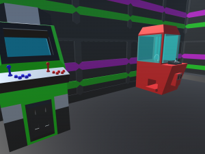 low poly bowling alley Model 3D