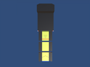 low poly bowling alley Model 3D