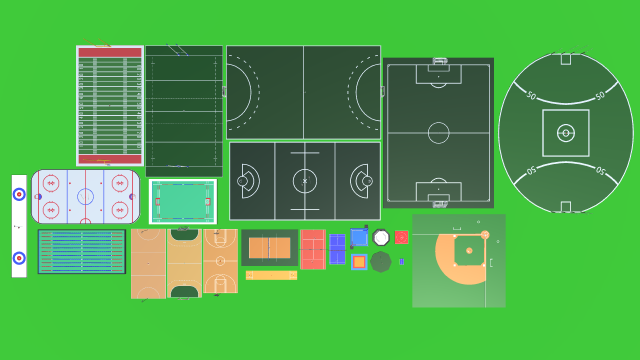 low poly sports 3D Model .c4d .max .obj .3ds .fbx .stl .blend