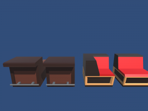 low poly pub 3D Model