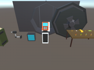 low poly money jewels 3D Model