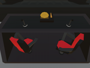 low poly wrestling Modèle 3D