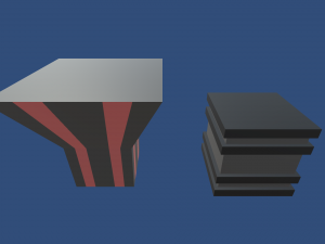 low poly wrestling Modèle 3D