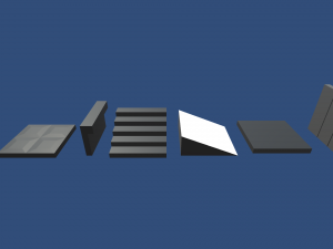 low poly wrestling Modèle 3D