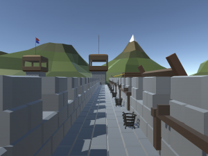 low poly medieval Modelo 3D