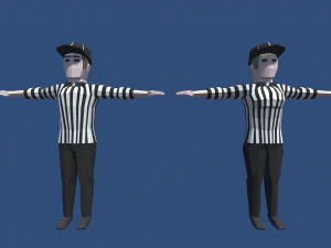 znaki low-poly Model 3D