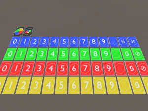 jogos de tabuleiro de baixo poli Modelo 3D