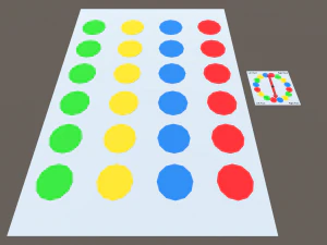 jogos de tabuleiro de baixo poli Modelo 3D