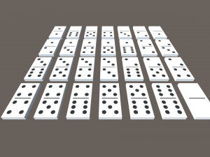 low poly board games 3Dモデル