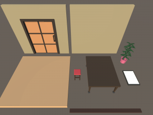 low poly board games 3Dモデル