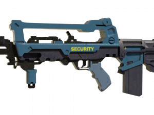 sci- fi ar-2 Modello 3D