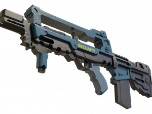 sci- fi ar-2 Modello 3D