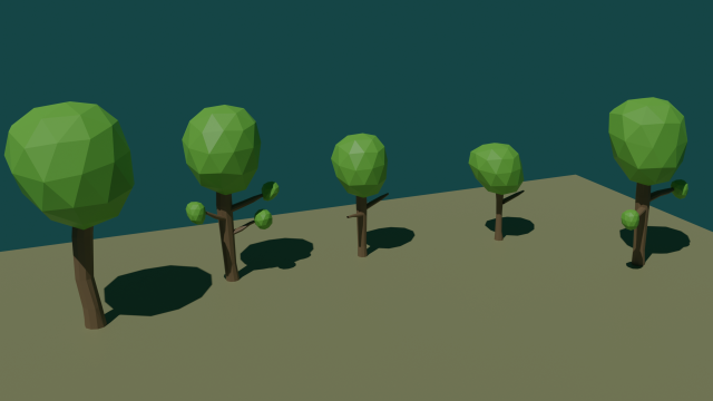 low poly tree 3D 모델 .c4d .max .obj .3ds .fbx .stl .blend 