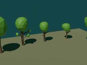 low poly tree 3D Model
