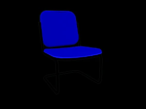 офісне крісло 3D Модель