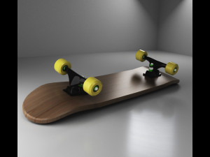 skateboard 3D Model