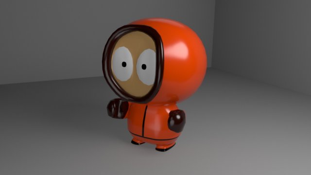 kenny 3D Модель .c4d .max .obj .3ds .fbx .stl .blend 