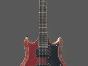 electric guitar 3D Model