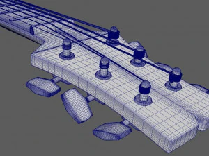 electric guitar 3D Model