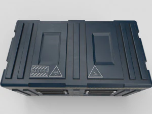 caixa de fic&ccedil;&atilde;o cient&iacute;fica Modelo 3D