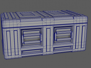 sci-fi box Model 3D