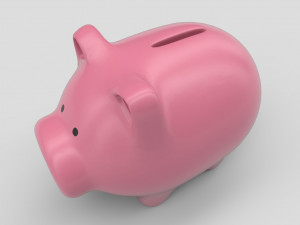 money box pig 3D 모델