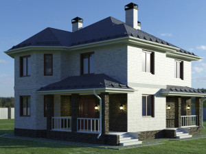 cottage 3D 모델