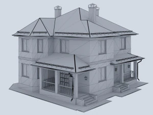 cottage 3D Model