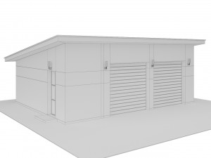 garage Modèle 3D