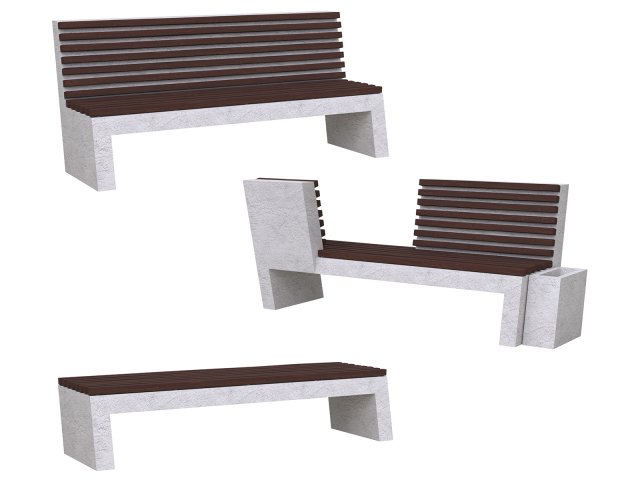 Concrete park benches new arrivals