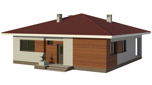 cottage 3D Model .c4d .max .obj .3ds .fbx .stl .blend