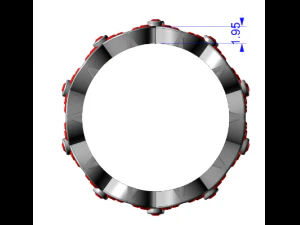 3D255 Model do druku 3D